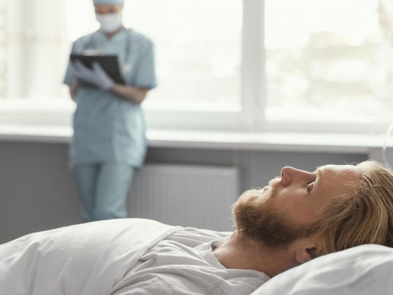 Medical team assisting patient through fentanyl detox and recovery process