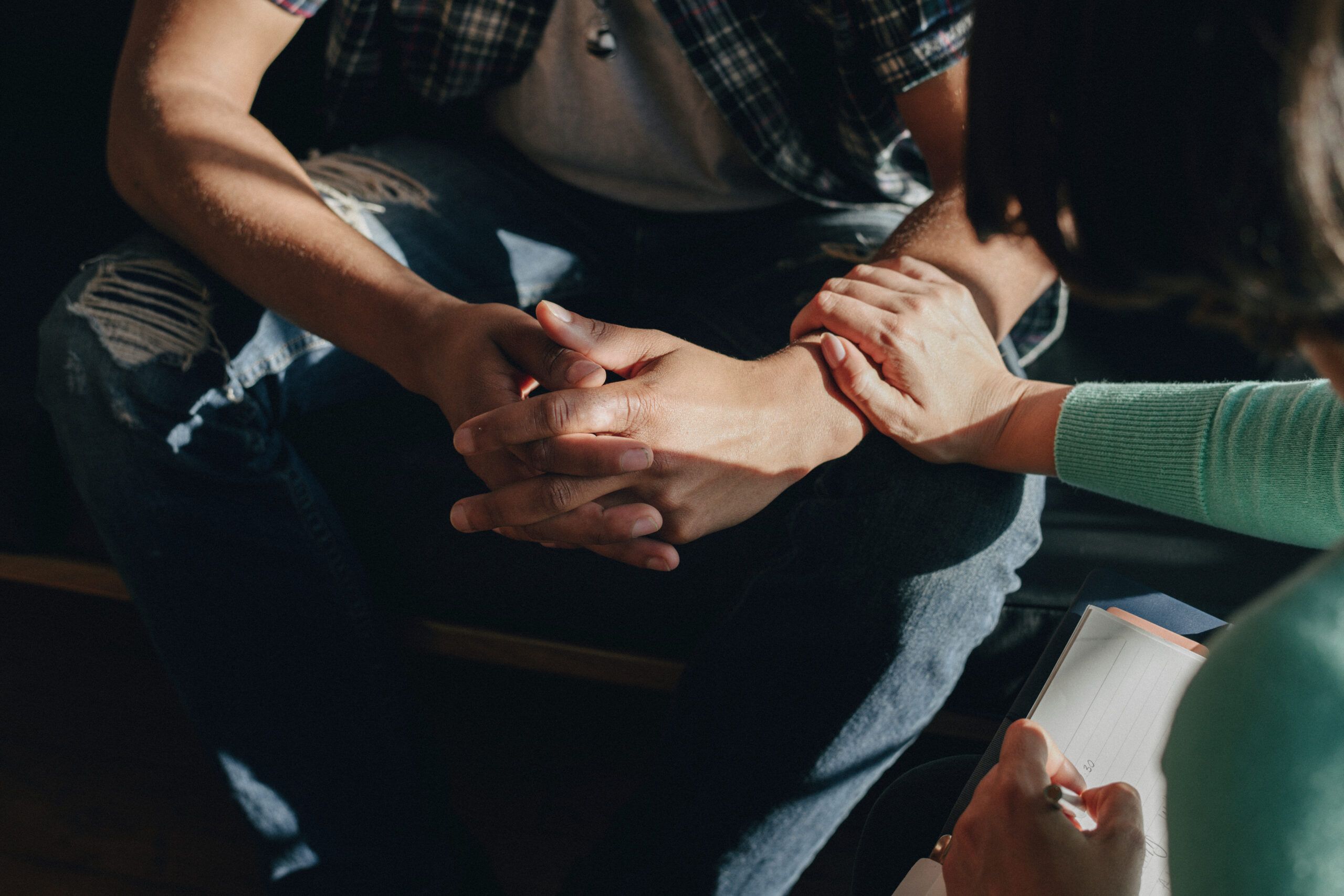 Person receiving supportive care at Heroin Rehab in Nashville, TN, focused on recovery and treatment.