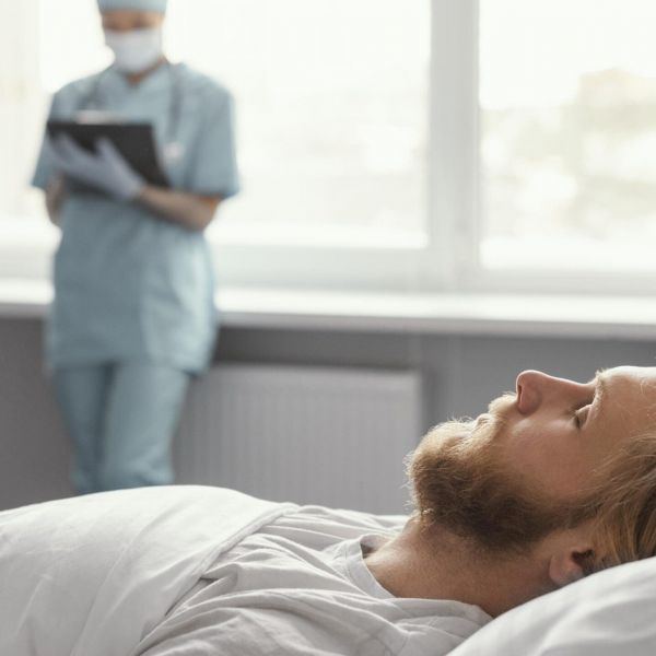Medical team assisting patient through fentanyl detox and recovery process