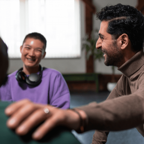 Supportive group therapy session for individuals undergoing cocaine addiction and detox in Tennessee, fostering connection and healing.